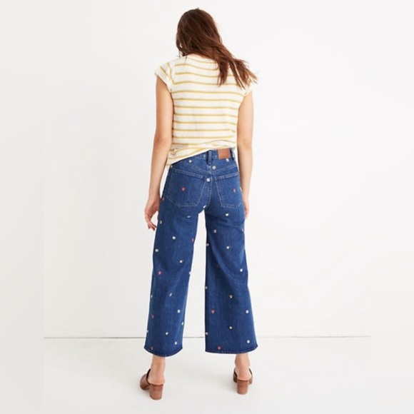 Madewell Flower Embroidered Jeans - Picture 2 of 9
